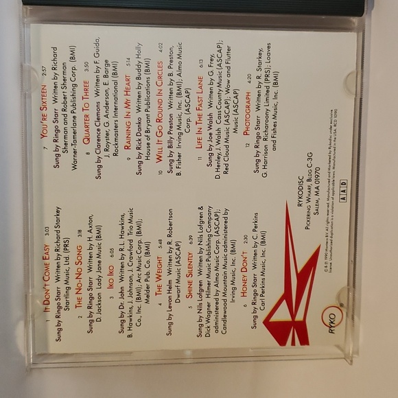 RINGO STARR and His All-Starr Band... (Audio CD) - Picture 3 of 4